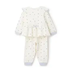 a*3様 最終お値下げ　新品　プティマイン　パジャマ　ハートブルー 90cm