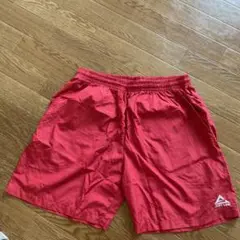 JUST LINE 赤 ハーフパンツ