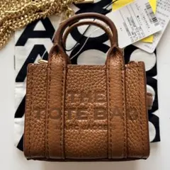 マークジェイコブス 新品 ザ レザー アイテムズ ナノ トート クロスボディ