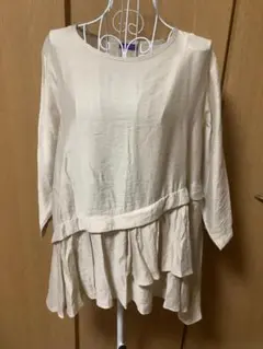 アクシーズファム　ベージュ 長袖 チュニック