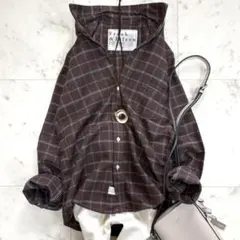 美品♪フランク&アイリーン　ネルシャツ　バリー　ブラウン　チェック　格子柄　秋冬