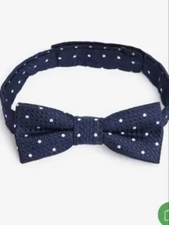 NEXT ネクスト　ネイビー ドット 蝶ネクタイ　ボウタイ