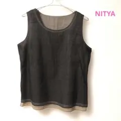 センソユニコ　NITYA 高級インド綿　リバーシブルタンクトップのサムネイル