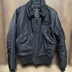 ALPHA CWU-45P Mサイズ　BLACK フライトジャケット　ma-1