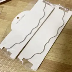 なみなみネックレス　チョーカー2点セット　シルバー2点セット