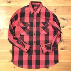 リーバイス　Levi's 赤黒チェック 長袖シャツ ミレニアム