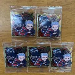 にふぉるめーしょん NARUTOナルト シールウエハース 飛段&角都 5枚のサムネイル