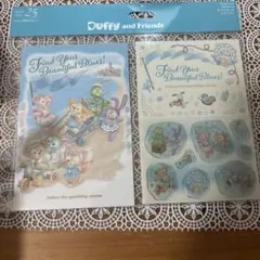 ♡Duffy and Friends♡東京ディズニーシーポストカード・ステッカー