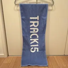 TRACK15 ロゴ入りタオル 青
