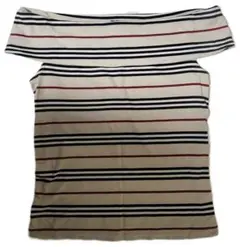 BURBERRYBLUE LABEL　オフショルダー