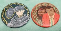 名探偵コナン Library Art Series 缶バッジ 2点セット