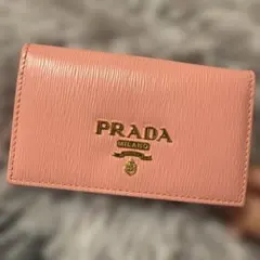 PRADA/ピンク/名刺入れ/プラダミニ財布のサムネイル