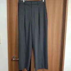 未使用 ユニクロ タックワイドパンツ