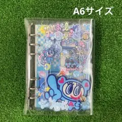 エンジェルブルー シャカシャカ　シール帳　リフィル20枚付き A6 バインダー