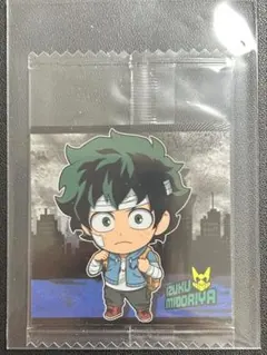 【未開封】【匿名配送】ヒロアカ　ウエハースシール　緑谷出久