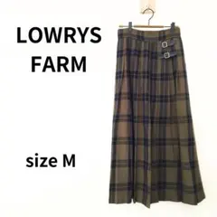 LOWRYS FARM　プリーツスカート　Mサイズ　1002