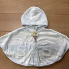 ジェラートピケ ポンチョ　ボーダー