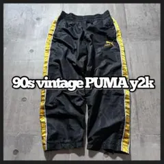 90s vintage PUMA nylon track pants y2k