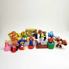 村*生様 ハッピーセット　マリオキャラクター フィギュアセット 16体セット　お