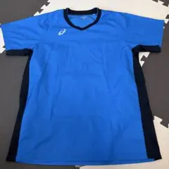 asics バレーボールシャツ ブルー XLのサムネイル