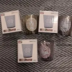 ミッフィーくじ　カラーコップ　うさぎ、ライオン、ひつじセット