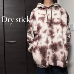 dry stick タイダイ柄 フード付きパーカー プルオーバー