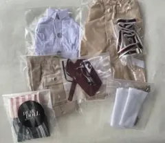 MDD・MSDサイズ　Dear Doll様　アウトフィット　クーリエ (杏ｘ白)