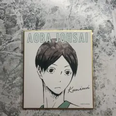 ハイキュー青葉城西 国見英 色紙