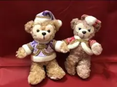 ダッフィー ぬいぐるみバッジ ディズニーシー クリスマス シェリーメイ TDS