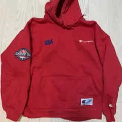 champion チャンピオン　パーカー　USA刺繍パーカー