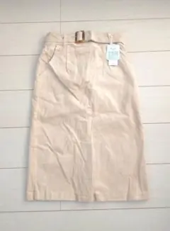 M【新品✨】INGNI コーデュロイ タイト スカート 薄ベージュ