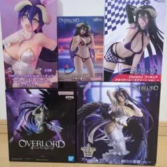 e*L様 OVERLORD アルベド フィギュア5体セット