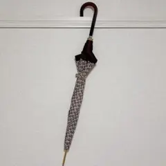 フルラ 傘 ツイル モノグラム モカ