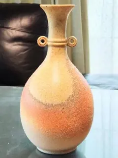 【新品・未使用】信楽焼花瓶 花入れ 花立 一輪挿し ツボ