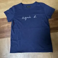 agnes b. ロゴTシャツ ネイビー サイズ2のサムネイル