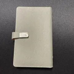 グレー 合成皮革 カードケース