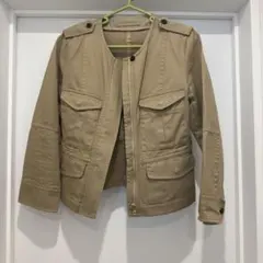 【美品】マカフィー MACPHEE トゥモローランド　ノーカラージャケットのサムネイル