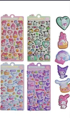 ボンボンドロップシール　サンリオ　4枚まとめ売り