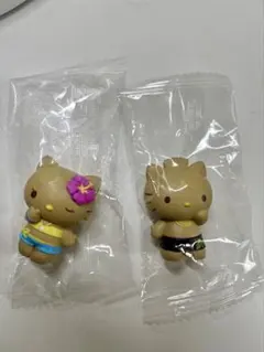 ダニエル　キティちゃん　サンリオ　みんなでバカンスフィギュア　日焼けキティ