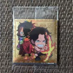 ONEPIECE ウエハース LOG.12 パラレル ロジャー／エース 裏 シキ