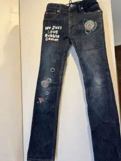 子供服　ジーパン　ジーンズ　ズボン　130cm　女の子　パンツ　デニム