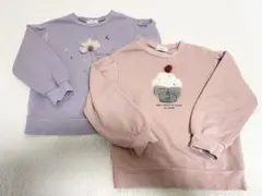 SERAPH 刺繍 トレーナー 2枚セット110