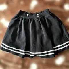 しまむら　女の子160cm フレアスカートインナーパンツ付き