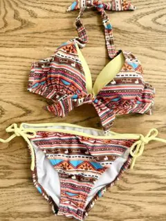 ディズニー ミニー 幾何学模様 セパレート水着