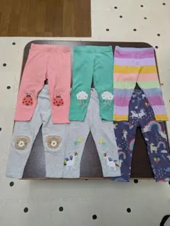 next キッズレギンス 7枚セット 1½-2yrs 3yrs