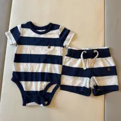 【美品】GAP ボディスーツ　ショートパンツ　2点セット