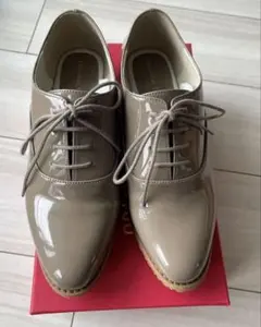 値下げ　Oriental iRaffic ベージュ レースアップレインシューズ