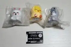 ポガリ　リービット　ウルフチャン　スキズ　ライトマスコット　３点セット