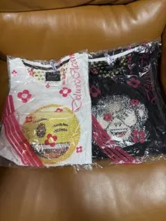 ZARA メンズ スパンコール付き絵文字チェンジＴシャツ XL 2枚セット