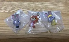 ズートピア 2めじるしアクセサリー3点セットカプセルトイ